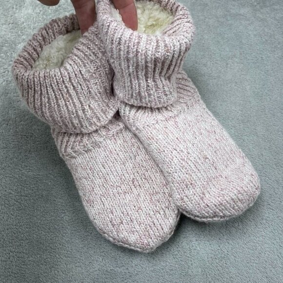 Lemon Slipper Socks S/M Non-Slip Bottom Cozy Faux Fur Lining a1515 - Picture 1 of 5